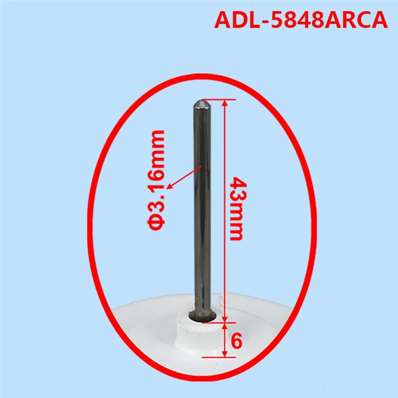 BAAO-ADL-5848ARCA محرك مروحة تبريد الثلاجة لأجزاء الثلاجة Beko 48 9498 0100 مروحة الثلاجة والفريزر AC220-240V