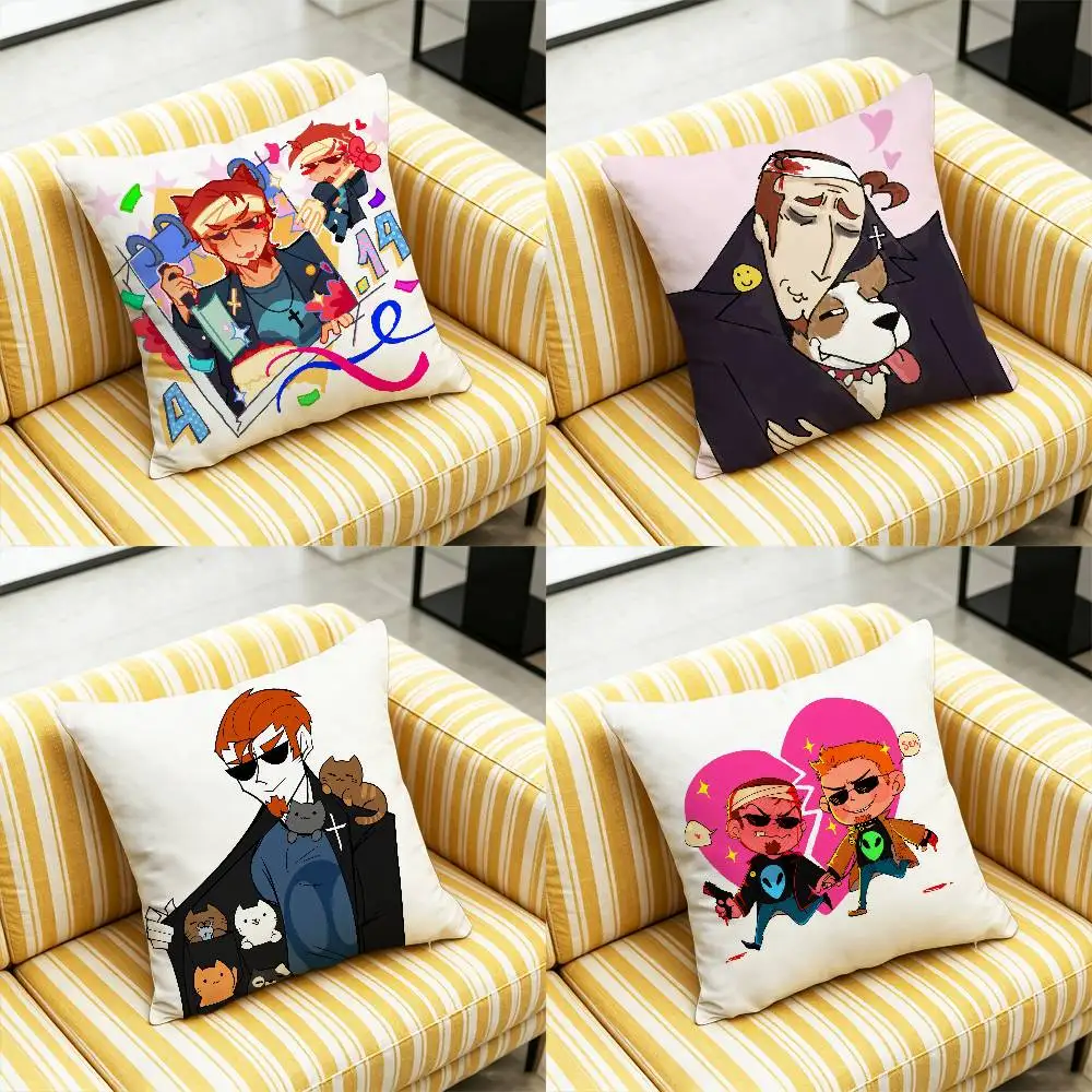 For The Postal Dude Throw Pillow Cover Case Custom Decorative Pillowcase Accent Cushion Home Gift