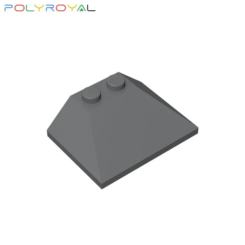 Building Blocks Technicalalal DIY Plates Slope Brick 3x4 Dots 10 PCS Educational Compatible With brands toys for children 4861