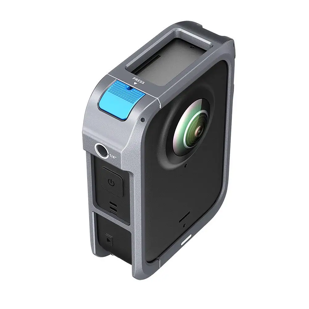 Metalowa obudowa do akcesoriów DJI Osmo 360, aluminiowa klatka operatorska z wieloma punktami mocowania rozszerzających, bezpieczna rama ochronna Osmo 360.