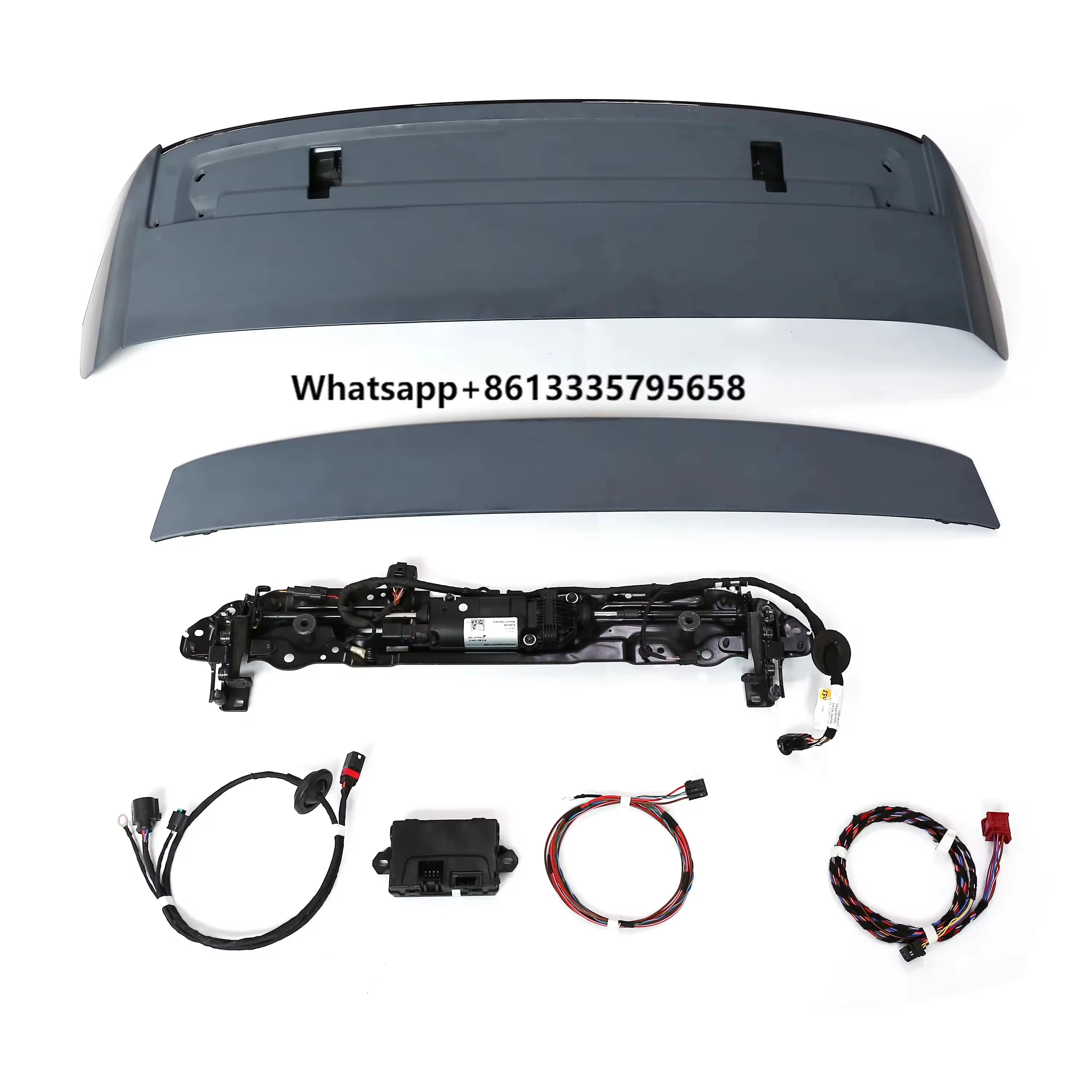 

Car Rear Spoiler for Porsche Cayenne 2018-2023 Electronic Trunk Wing Top 9Y0.1 Upgrade Original Carbon Fiber Spoiler