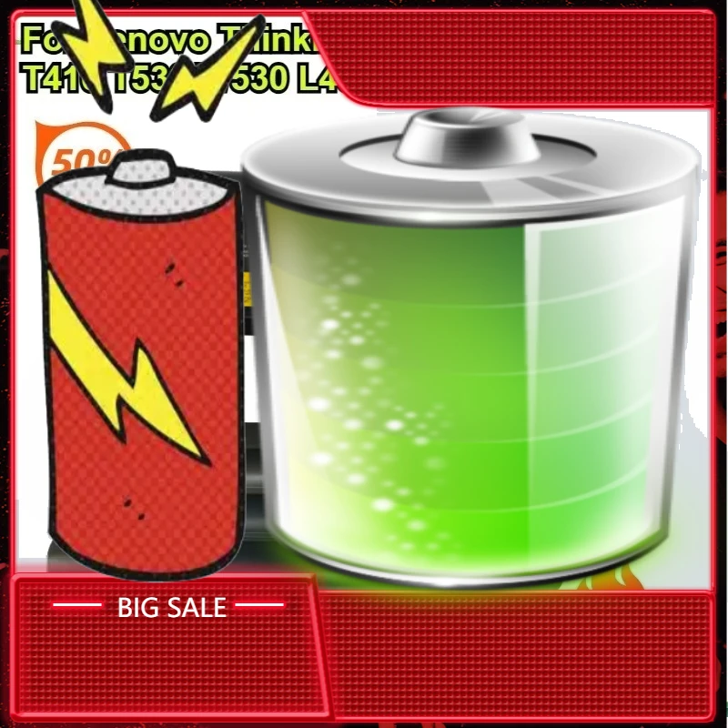 

Laptop Battery for Lenovo ThinkPad T430 T420 T410 T520 T530 T510 W530 W520 W510 L430 L420 L412 L530 L520 9 Cells 70++ 0A36303