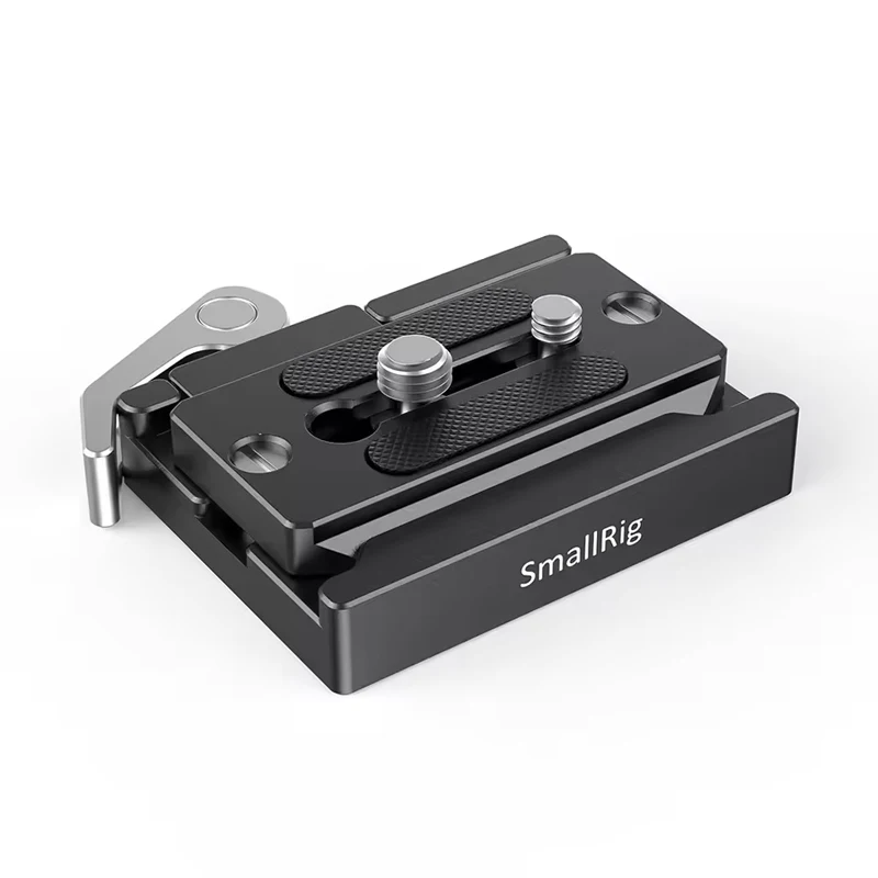 SmallRig DSLR-Kamera-Schnellwechselplatte und Klemme (Arca-Typ-kompatibel) Stativ-Einbeinstative für Sony Canon DJI Kamerakäfig -2144