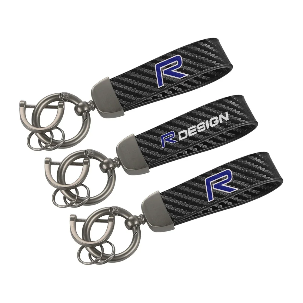 Car Keychain Auto Accessories For Volvo R Design RDesign XC90 XC60 S60 V40 XC40 V60 V50 S40 XC70 C30 C70 C40 S70 S90 S80 V70 V90