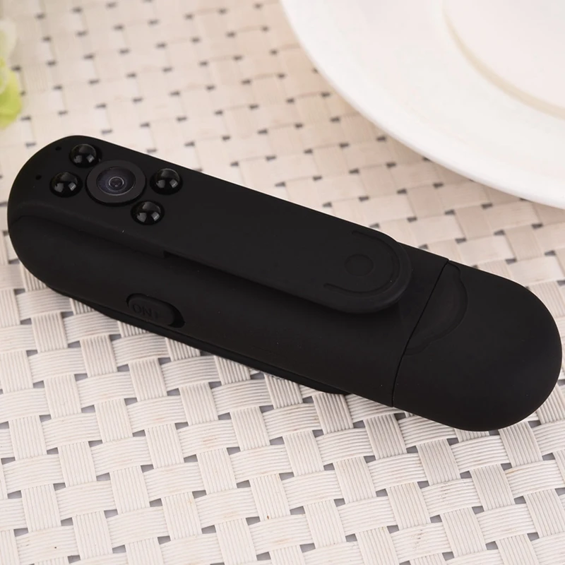 Mini Logger HD Digital 1080P Wide Angle Body Cam Motion Detection Snapshot Logger Black 1 Set