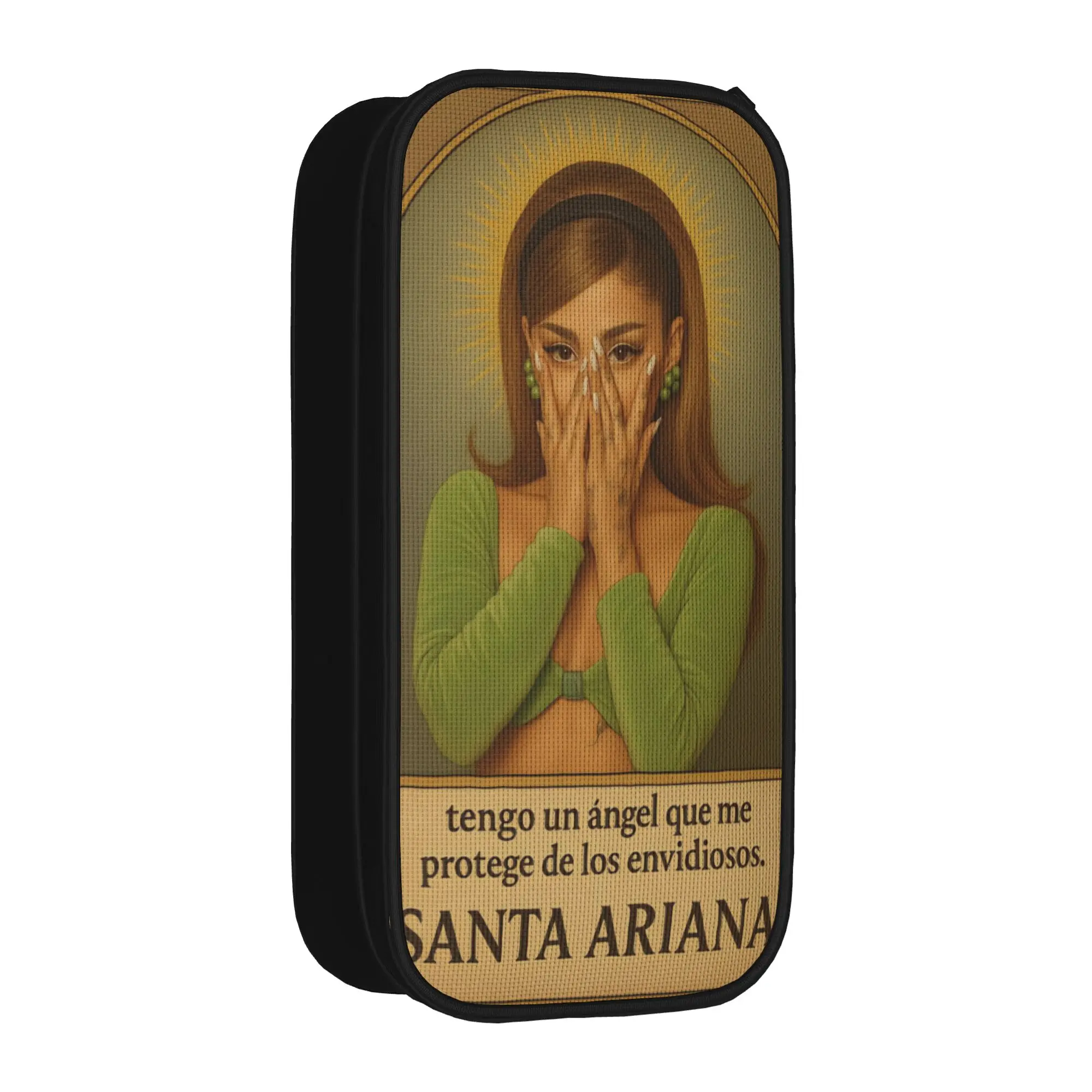 estojo-de-lapis-de-grande-capacidade-ariana-grande-novo-Album-petal-2026-estojo-escolar-de-camada-dupla-bolsa-de-maquiagem-para-meninas