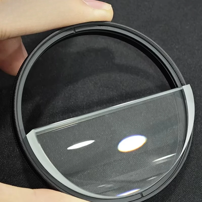 49-82mm Overspeed Motion Glass Prism Filter Special Effect Lens Accessory