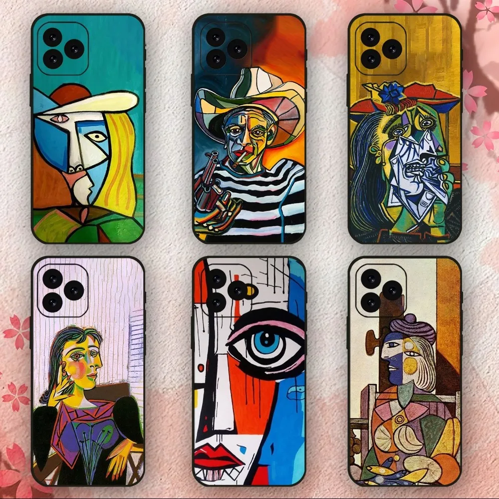 Art Famous Pablo Picasso Phone Case For iPhone 11 12 13 14 15 Mini Plus Pro Xs Max X S Plus XR Shell