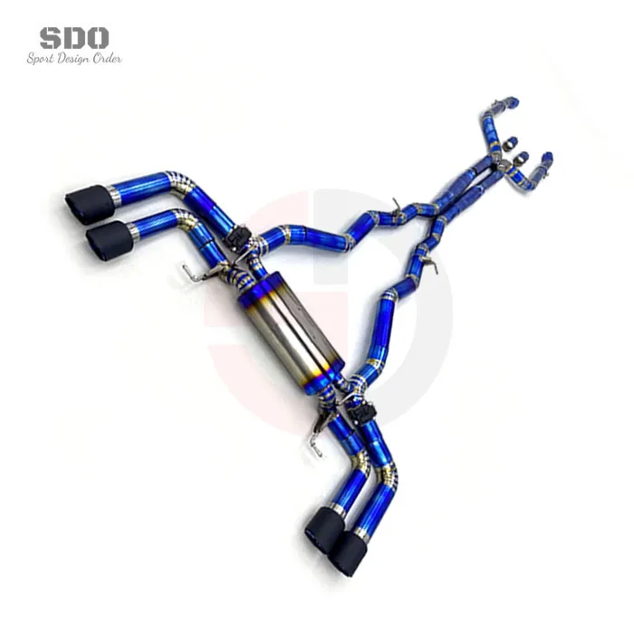 Tuning Performance Catback Exhaust for  M850i G14 G15 G16 4.4 Upgrade Titanium Valvetronic Valve Exhaust Muffler System