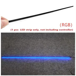 For Car Ambient Light Strip 64 RGB Color Acrylic Strips Full Colors Car Interior Replacement Accessories
