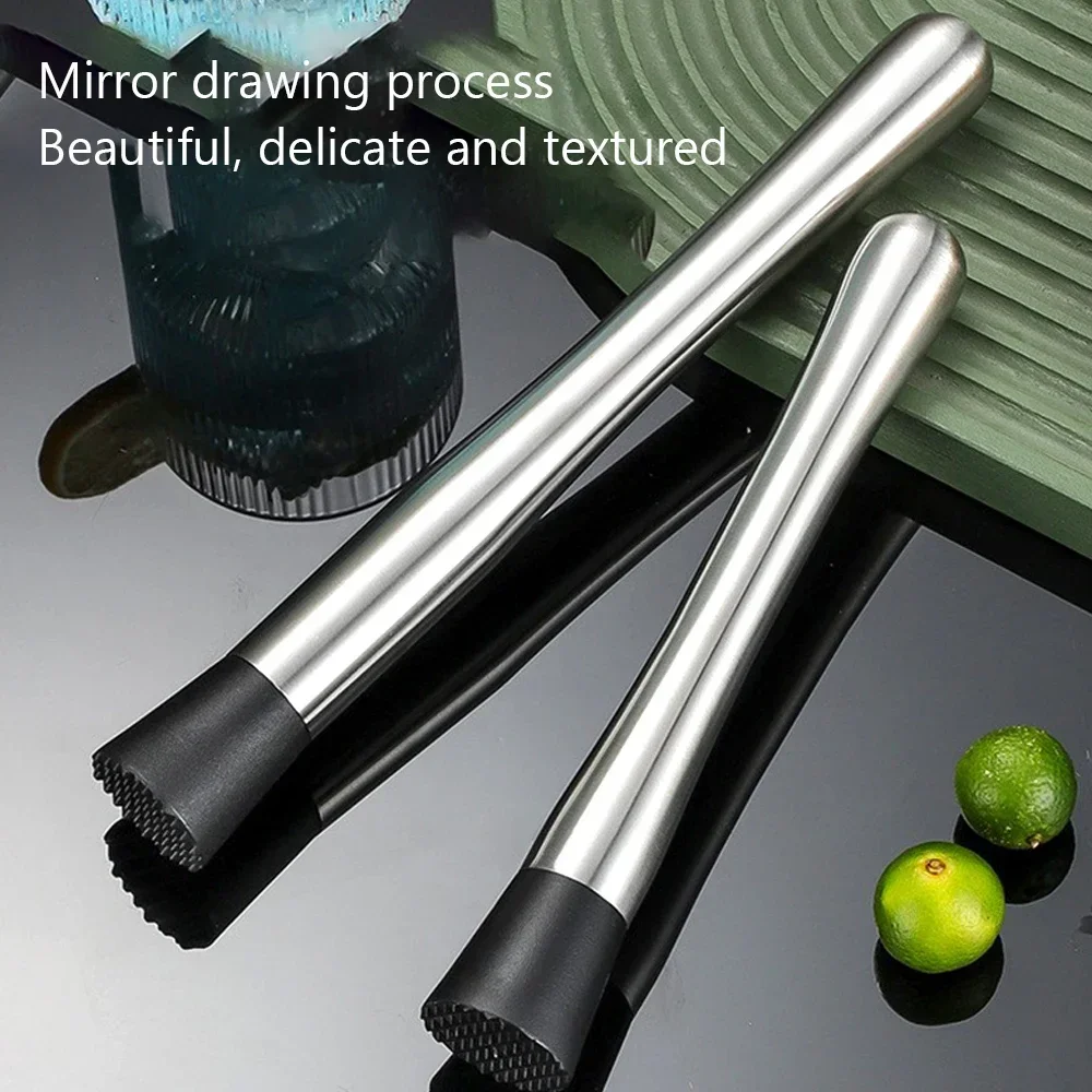 Lemon Cherry Orange Crushed Ice Hammer Hand Jumping Lemon Tea Set Cup Ice Cube Masher Stick Party Wine Cooking