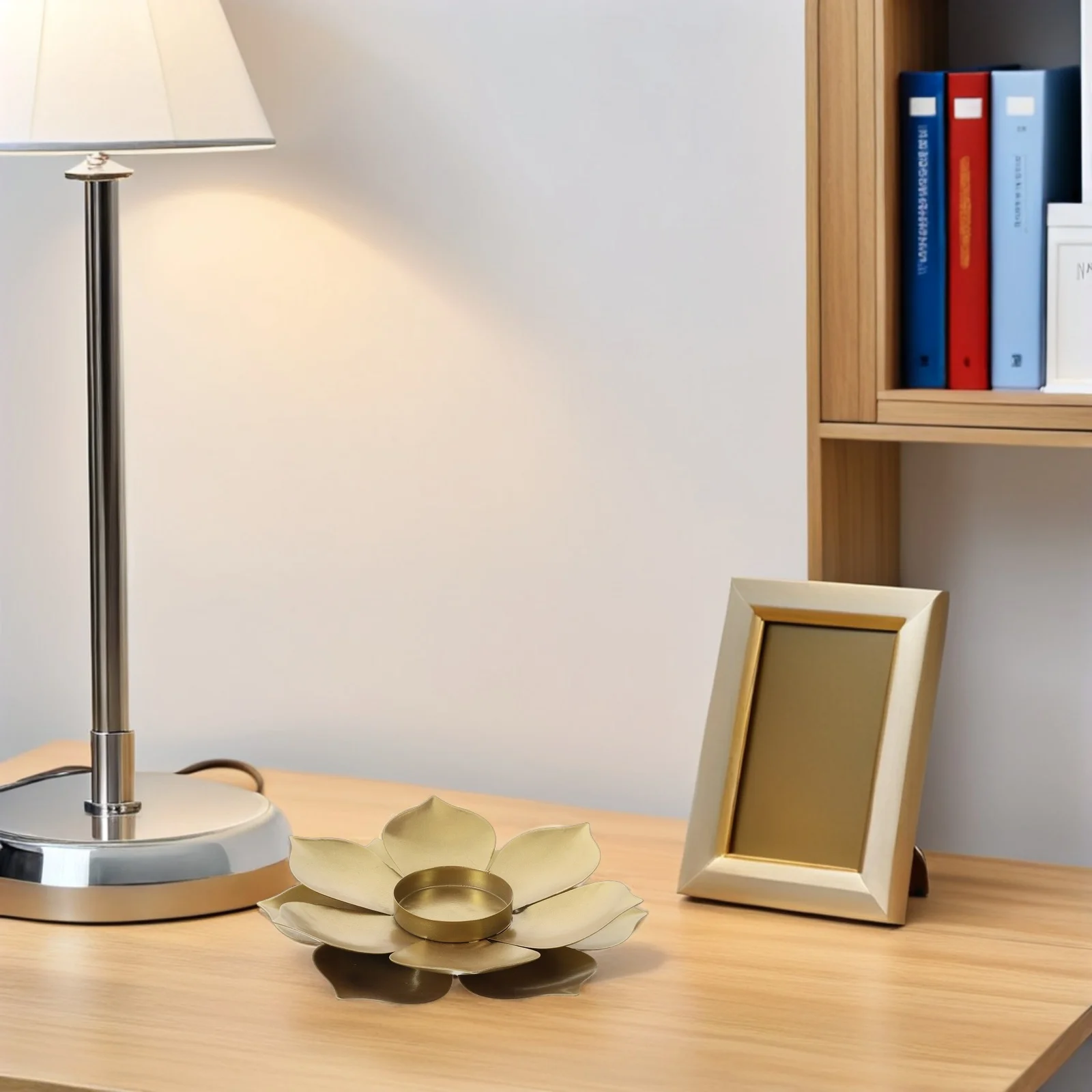 Lotus Holder Flower Tealight Stand Decorative Table Centerpiece For Home Decor Yoga Wedding Party