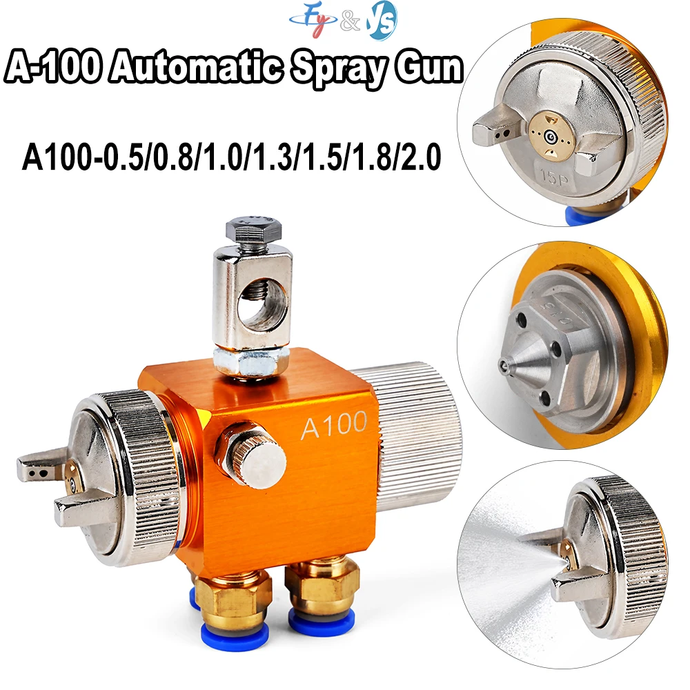 A100 A200 Pneumatic Spray Gun ST-5 ST-6 Automatic Spray Gun Professional Painting Tool For Wave Soldering Flux Coating