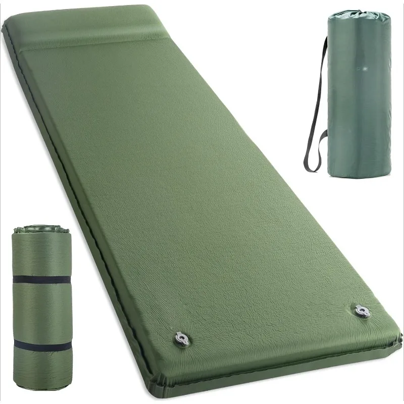 

Горячая продажа! Самонадувающийся спальный коврик, 3,15-дюймовый коврик для кемпинга из ультра-толстой пены с эффектом памяти с изоляцией для кемпинга 20 годов