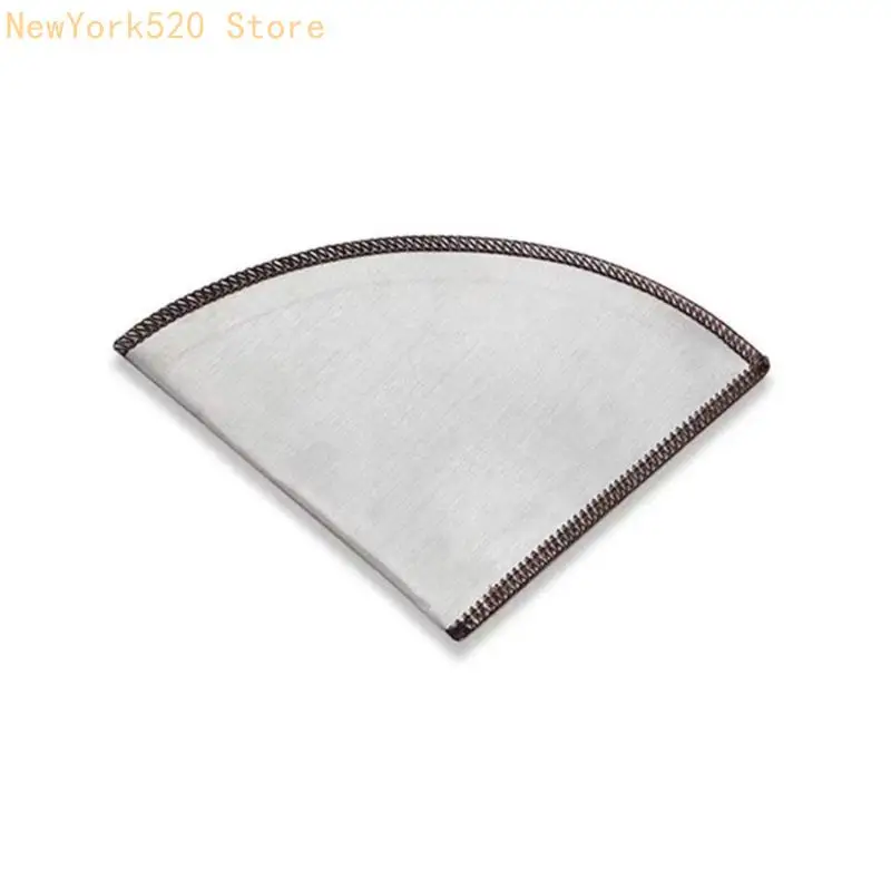 

N84C 2Pcs Fine Meshes Coffee Filter Reusable Pours Over Coffee Filter Enduring