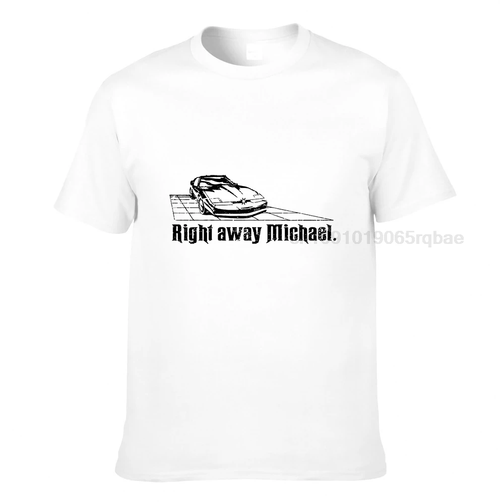 Knight Rider T Shirt 1980s Michael Kitt Car david hasselhoff tv series Pontiac Trans Am vintage retro Graphic tee