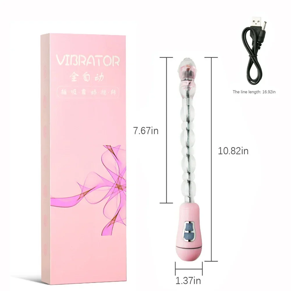 Anal Beads Butt Plug Vibrator G-Spot Stimulate Prostate Massager Erotic Toys Female Anus Stimulate Masturbation Goods Sex Shop