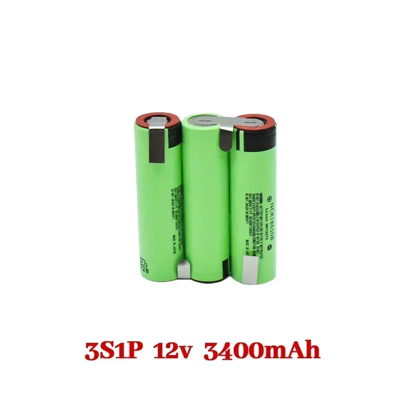 100% Nieuwe Ncr18650b 12V 16.8V 21V Batterij (3400Mah-6800Mah) 20a Ontlaadstroom Voor Shura Schroevendraaier Batterij