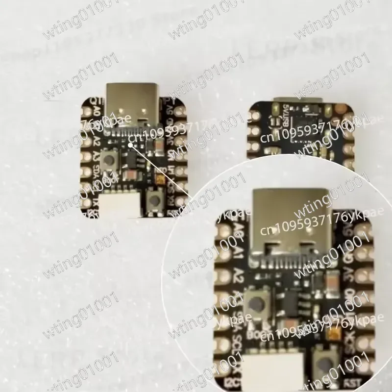 for Adafruit QT Py RP2040 Microcontroller Board Compact Development Kit with USB C Connector for IoT Projects and Prototyping
