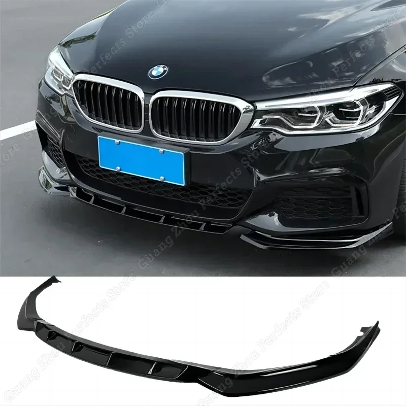 For BMW G30 G31 G38 M-PACK 2017-2020 Front Bumper Lip Spoiler Splitter Diffuser Diffuser Removable Car Styling Trim Tuning