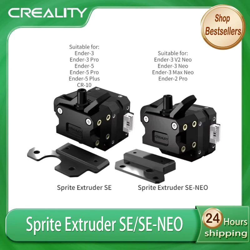 

Официальный экструдер Creality Sprite SE/SE-NEO 3.5:1 с двойной передачей для Ender 3 Neo/Ender 3 V2 Neo/Ender 3 Max Neo/Ender 2 Pro