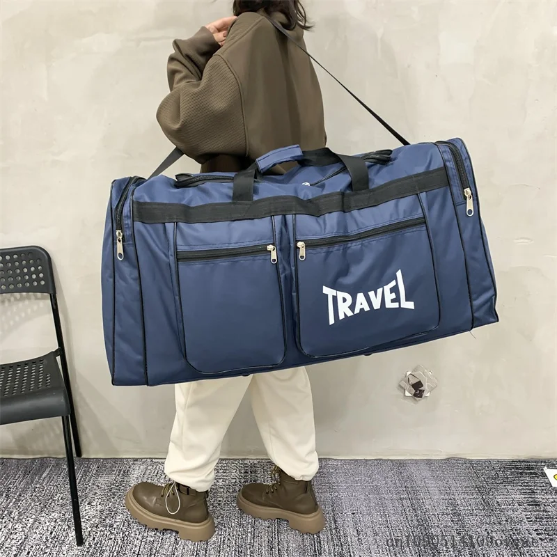 

Travel Bag Foldable Large Capacity Waterproof Business Sports Handbag Wear-Resistant Portable Multifunction Duffel Bags