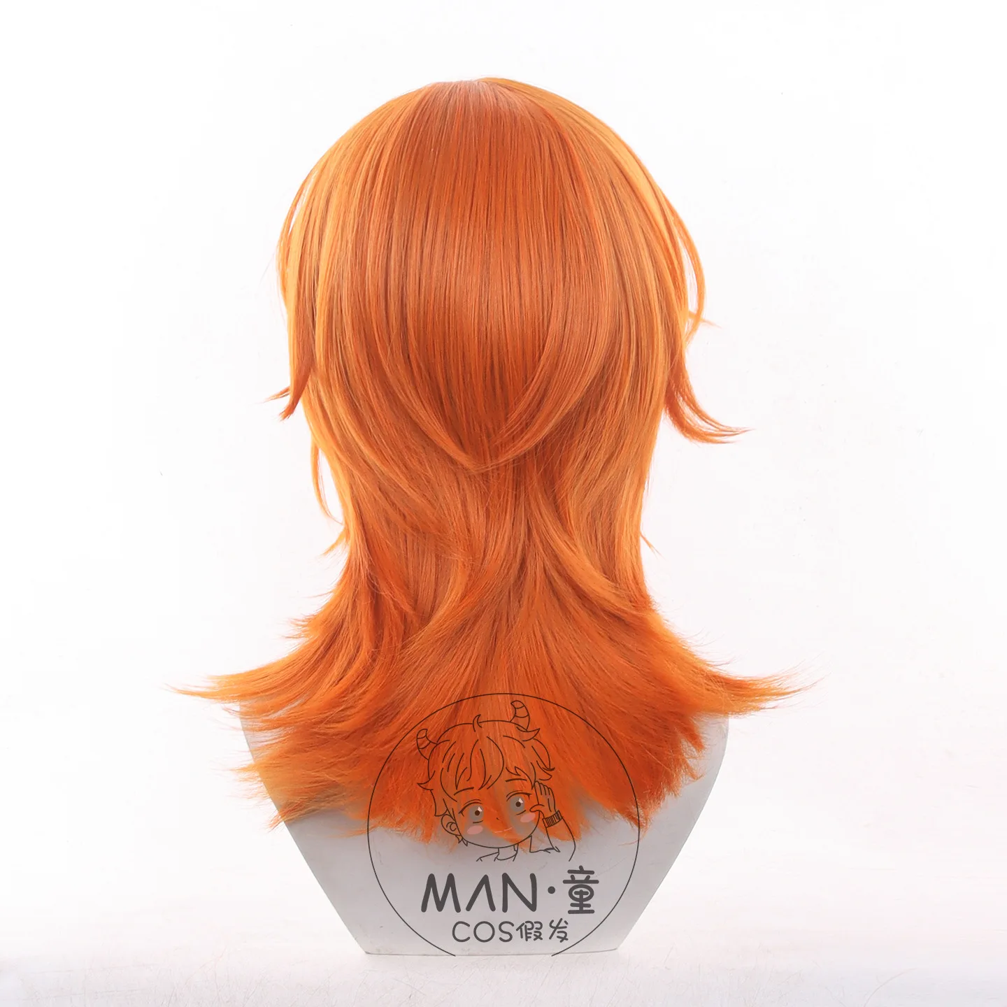 Zootopia 2 Nick Wilde Cosplay Wig Nick Large Scalp Top Wolf Tail Flipped Halloween