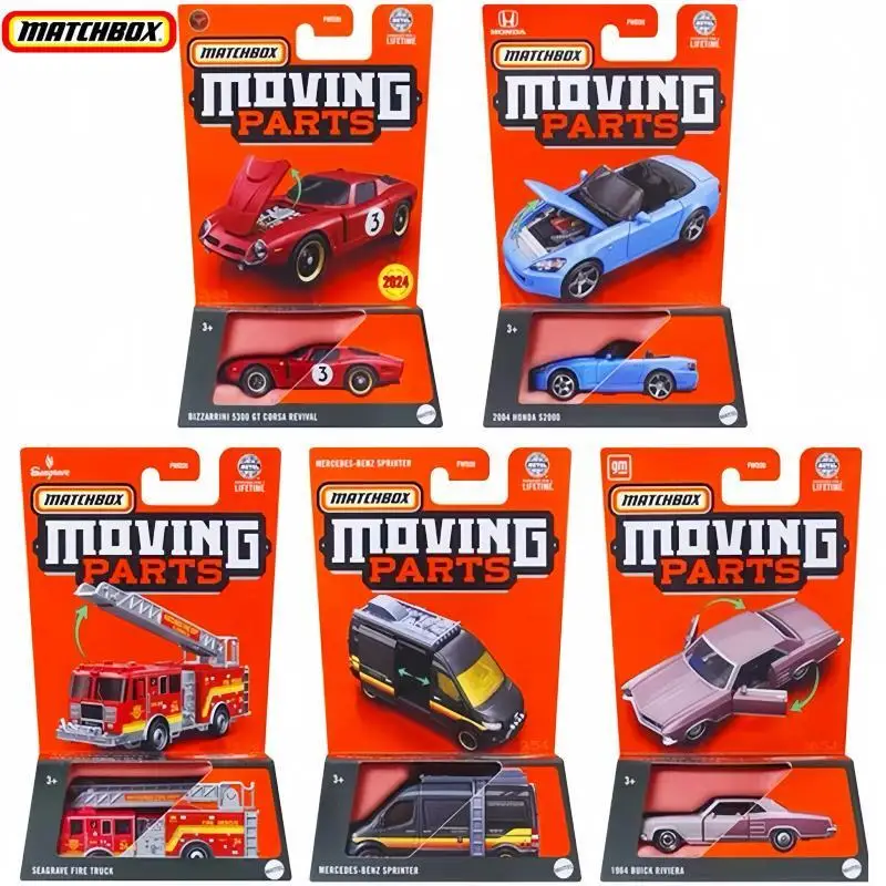 

Оригинальный спичечный ящик, движущиеся детали SAGRAVE FIRE TRUCK, 1/64, литая под давлением коллекционная модель FWD28N, автомобили, игрушки для мальчиков, подарки на день рождения