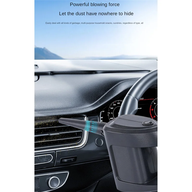 

CKFAM-ручной пылесос, портативный пылесос высокой мощности, автомобильный домашний проводной пылеуловитель двойного назначения, волосы домашних животных