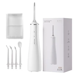 Wireless Rechargeable Dental Flosser Oral Dental Portable Cordless Dental Water Flosser 180ml Water Tank