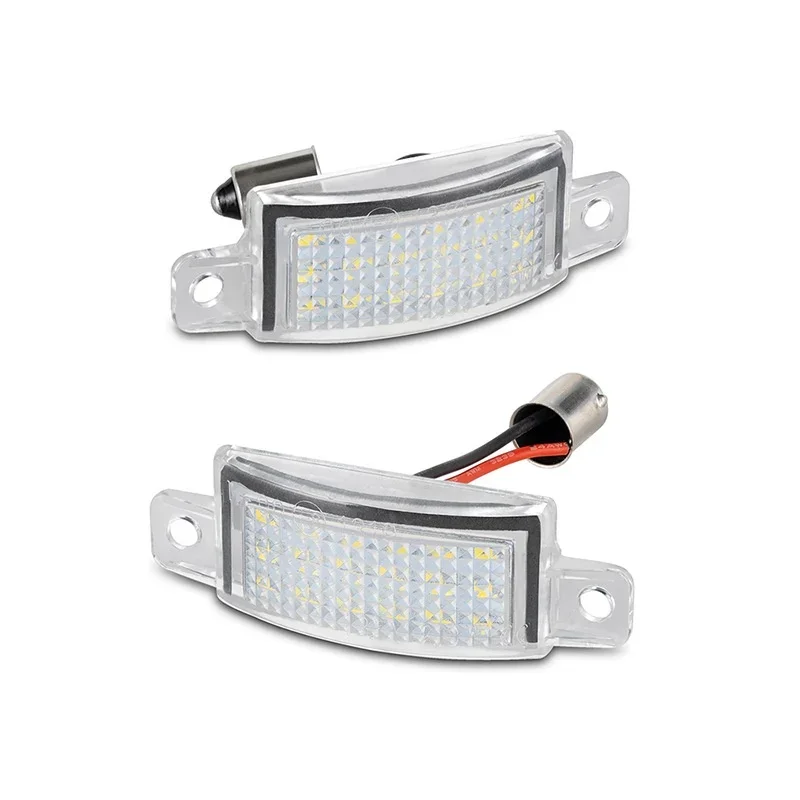 2PCS Error Free LED License Plate Light for Volvo 740 760 940 960 Estate 745 765 945 965 Wagon Number Plate Lamp 1321984