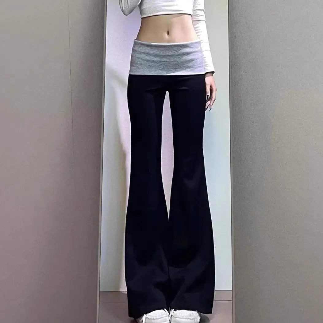 Pantalones Mujer otoño estilo universitario lona Cargo táctico al aire libre militar Ripstop ajustable a prueba de viento multibolsillos picantes