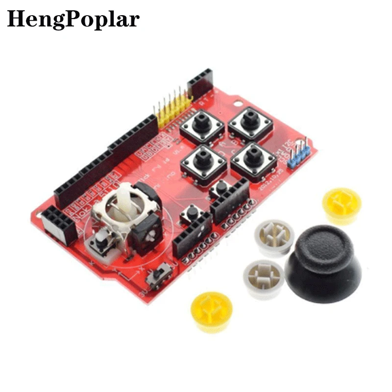 1PCS Joystick Shield for Arduino Expansion Board Analog Keyboard and Mouse Function