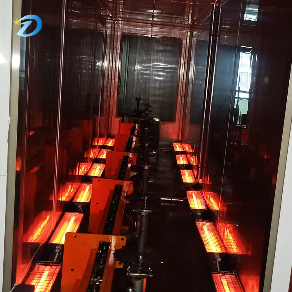 Penyemprotan Cangkang Mekanis Skala Besar, Peralatan Pengecatan Otomatis, Jalur Pelapisan