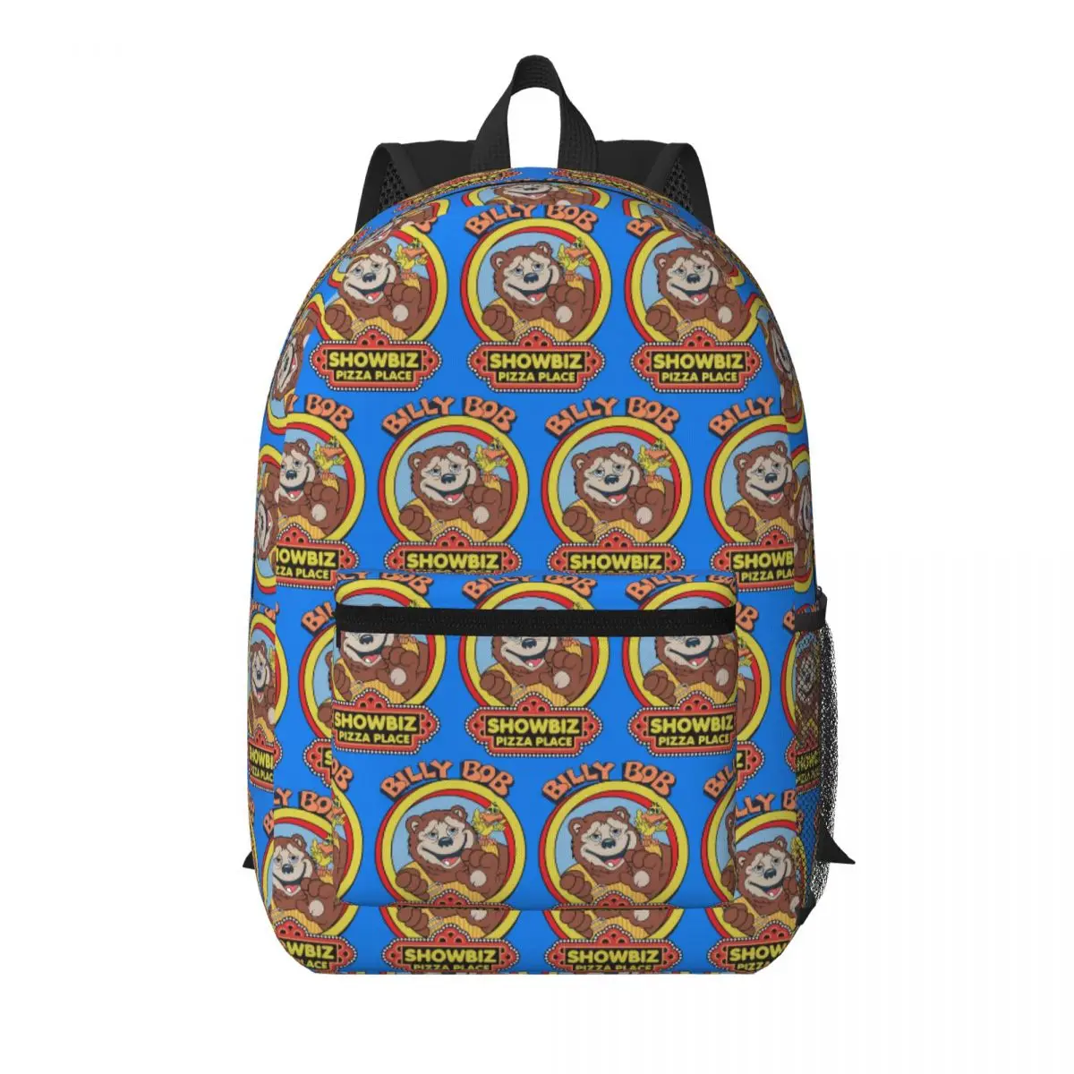 Showbiz Pizza Billy Bob Student Backpack School Bag Hiking Travel Daypack for Men Women Bookbag Shoulder Bags