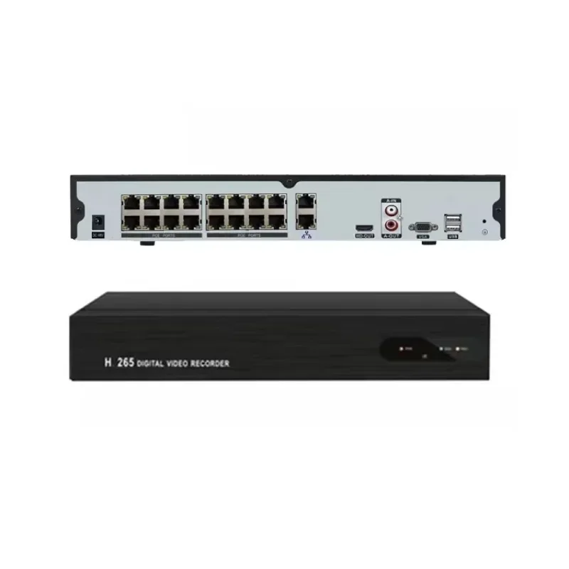 OEM 8MP Cámara Set 4K NVR Kit de cámara POE 8ch 16ch 32 canales Sistema IP Sistema de vigilancia CCTV de seguridad