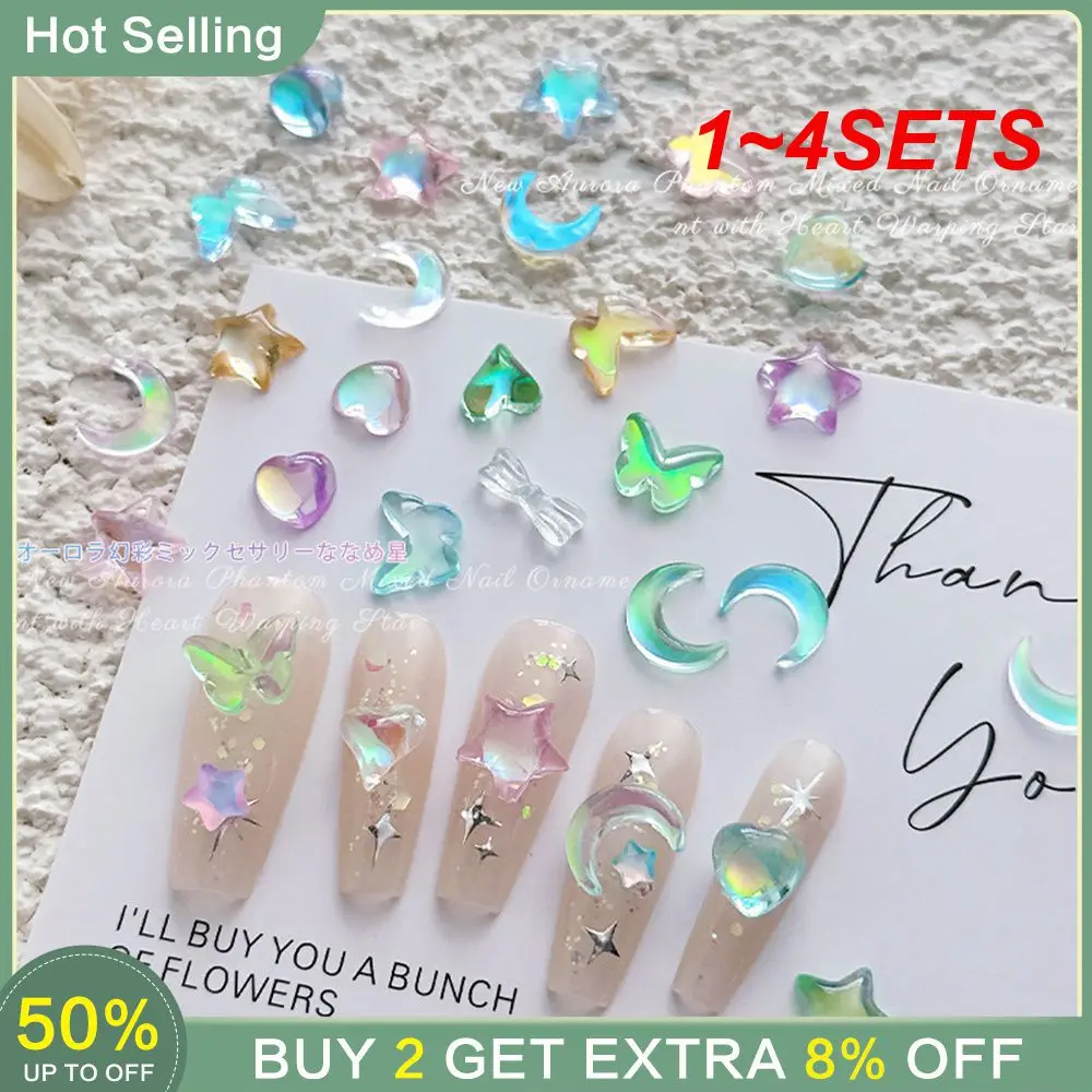 1~4SETS Butterfly Nail Stickers High Quality And Durable Exquisite Production Special Occasions Nail Accessories There Must Be