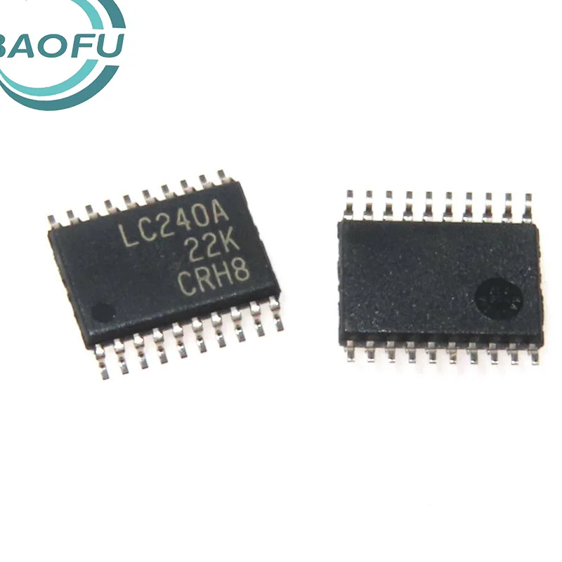 Recentemente importado original SN74LVC240APW LC240A buffer e driver de linha TSSOP-20