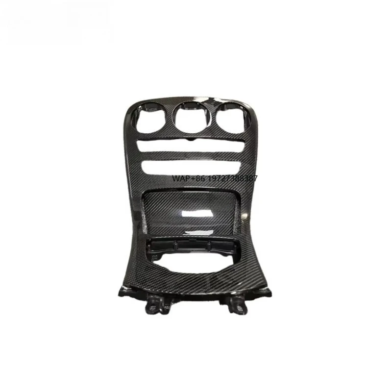 

High Quality Prepreg Dry Carbon Fiber W205 C63 C43 Interior Panel for W205 C63 Central Control Panel