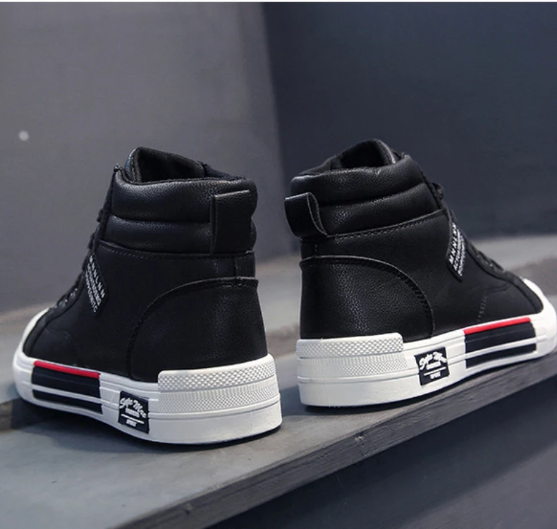 2025 Neue Atmungsaktive Weichsohlen-Herren-Freizeitschuhe Koreanische Mode Studenten-Joggingschuhe Jugend-Boardschuhe – Detail 11