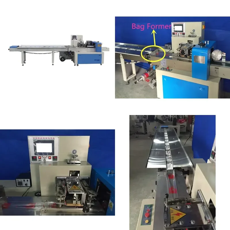 2026 CE Ice Cream Spoon Napkin Disposable Cup Packing Machine KD-450B Automatic New Multi-function Packaging Machine