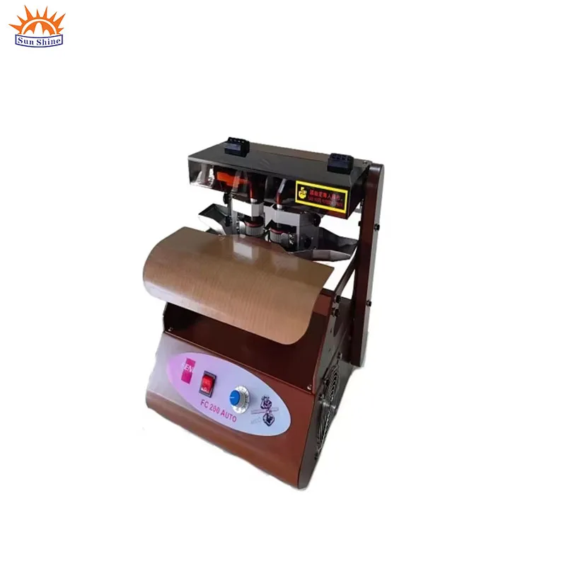 Máquina laminadora adhesiva automática de dos etapas y dos rodillos para forro de correa de hombro de cuero elementos esenciales para la fabricación de zapatos