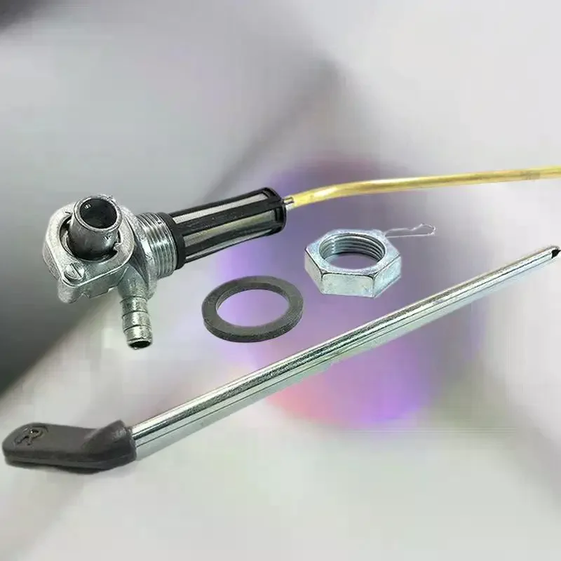 Set of DIY Motorcycle Fuel Valve Accessory Fits VESPA PX 125 150 200 77-83, Petcock Shut Off Switch