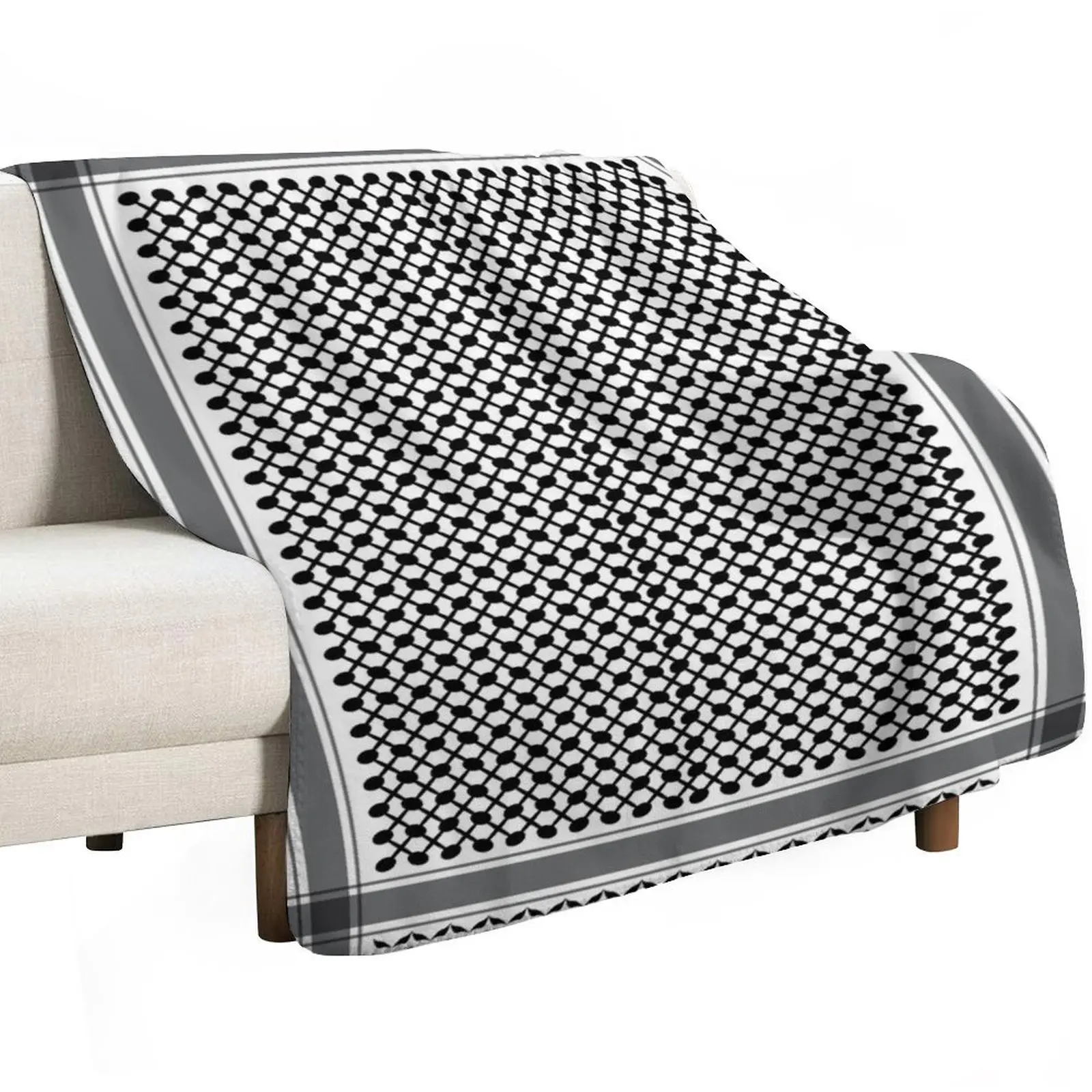 

The modern great keffiyeh Throw Blanket blankets and throws Stuffeds Cute Plaid Luxury Throw Blankets
