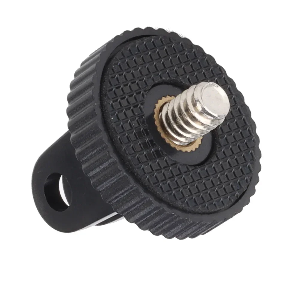 Supporto adattatore mini treppiede nero da 200 pezzi per GoPro Hero 10 9 8 7 5 Sjcam Xiaomi Yi Camera