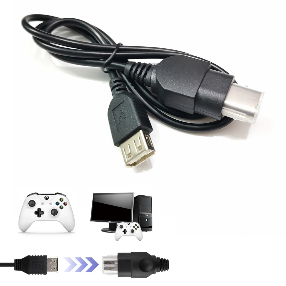 

for XBOX Game Console Convert Cable 5 PIN Male Extend Cord Connect Wire Gaming Cable Accessories Not for XBOX360