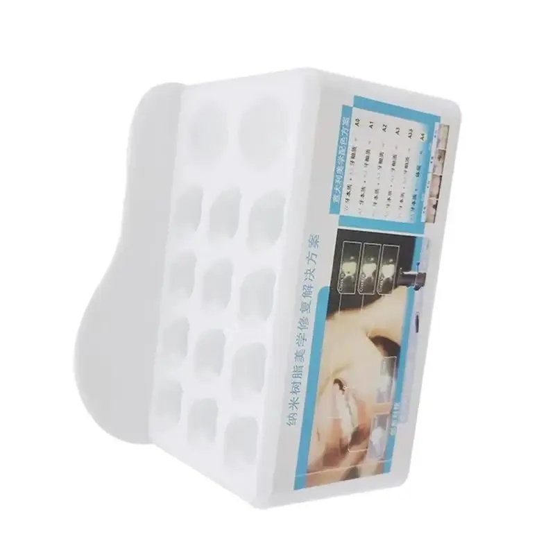 

Стоматологический белый клейкий смола, органайзер для шприцев, коробка-держатель для стоматологического предмета, стоматологическая лаборатория для хранения, высокое качество, 1 шт., коробка для сбора