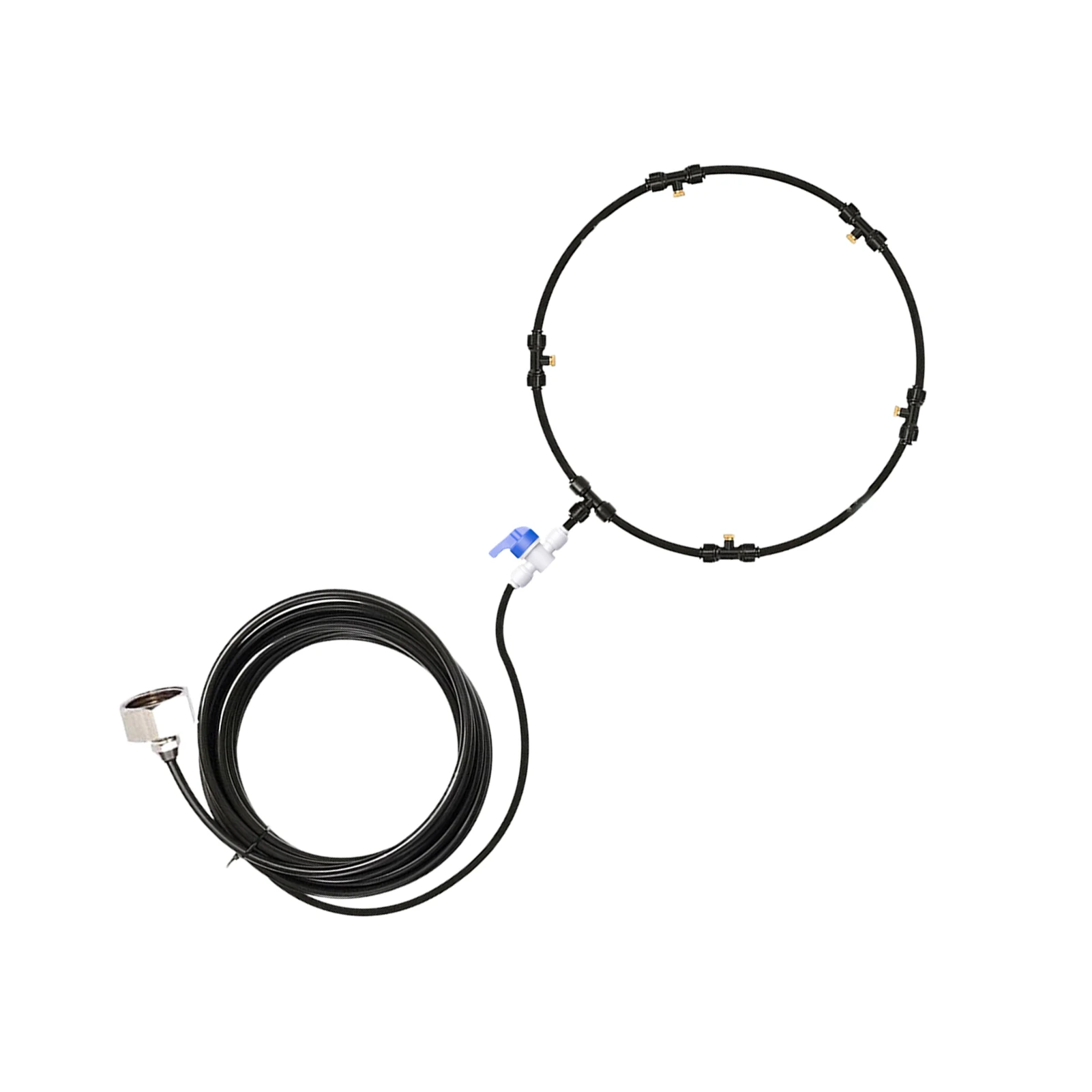 Cool And Comfortable With Outdoor Fan Misting System Cool Essentials For Summer Cooling Not Rust