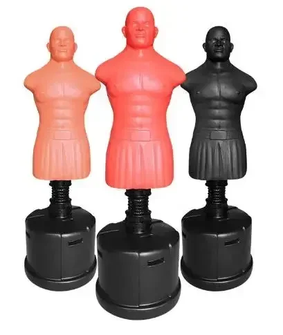 Human shaped free stand up boxing punching bag man dummy boxing  sand bag