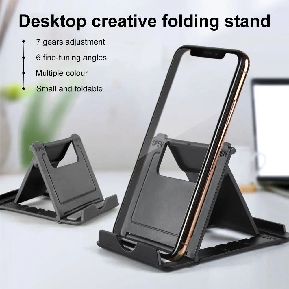 Table Adjustable Phone Holder Bracket Desktop Stand For ipad iPhone Samsung Xiaomi Huawei Folding Universal Mobile Phone Stand